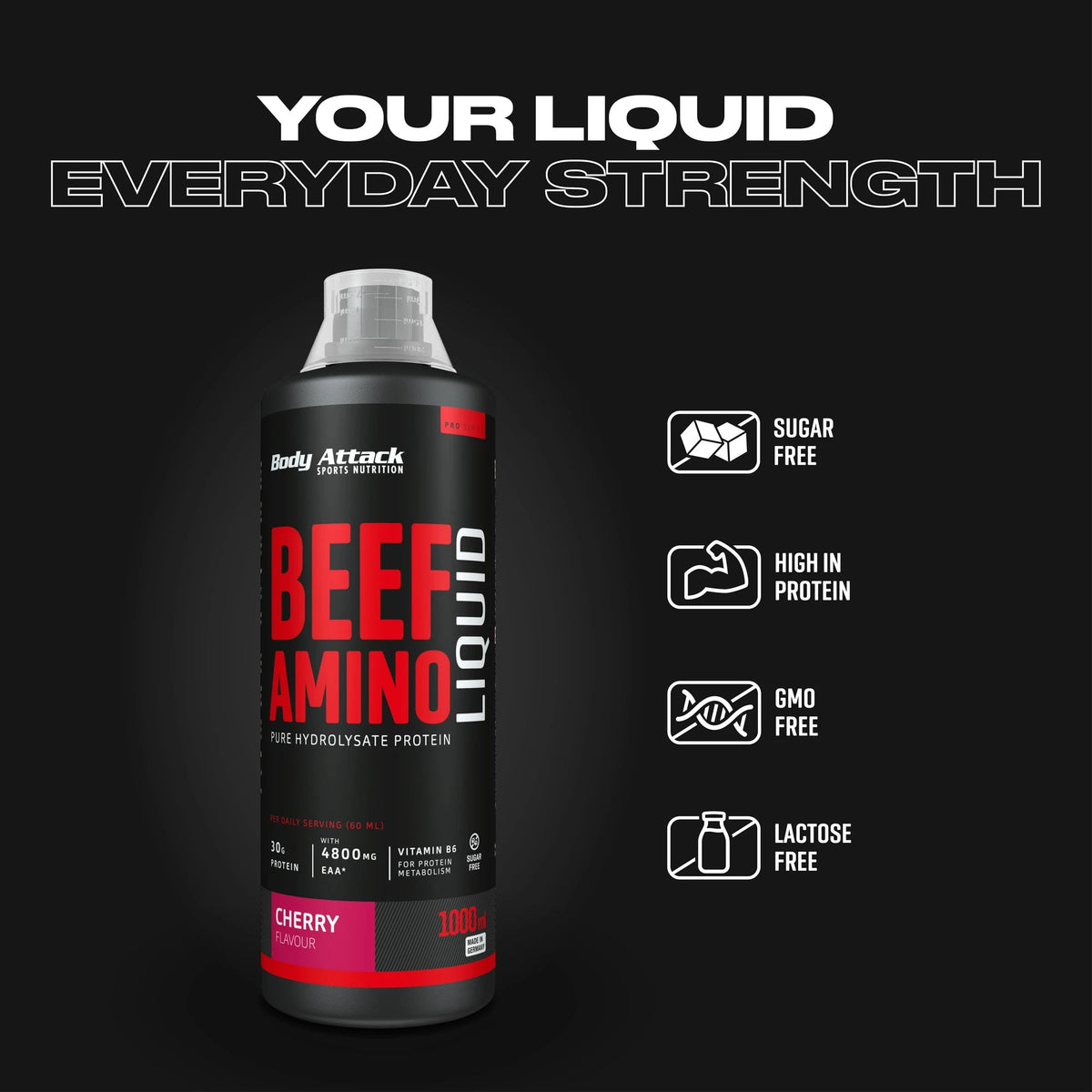 Body Attack Beef Amino Liquid