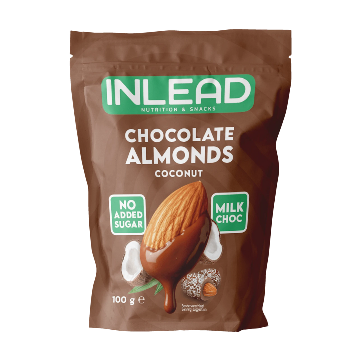 Inlead Chocolate Almonds – Milk Choc Coconut