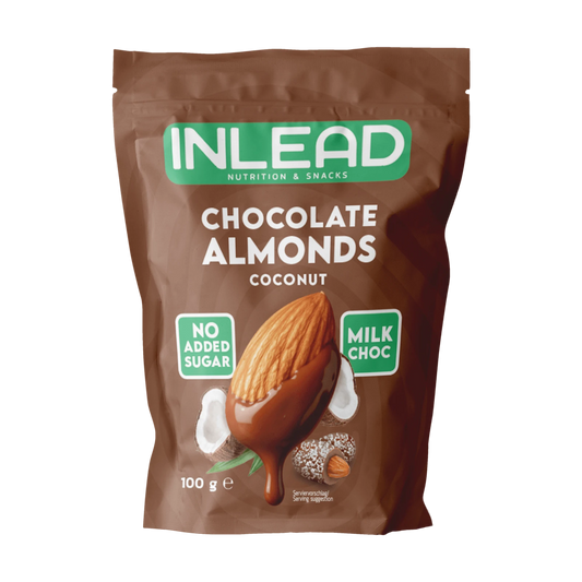 Inlead Chocolate Almonds – Milk Choc Coconut
