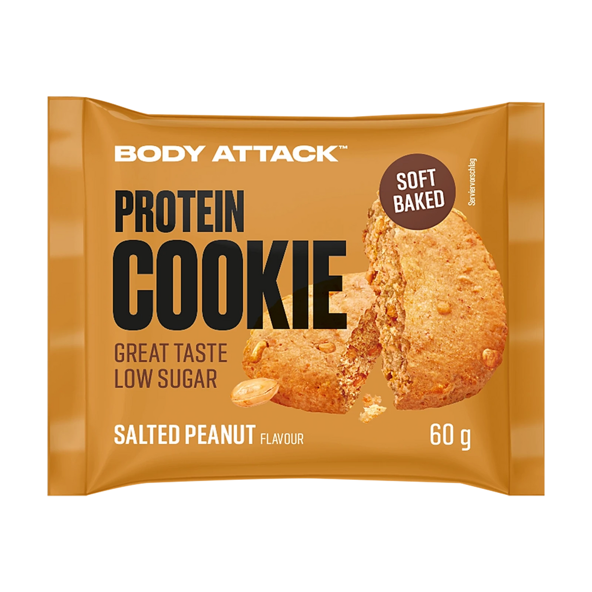 Body Attack Protein Cookie – Salted Peanut