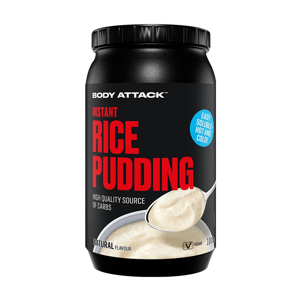 Body Attack Instant Rice Pudding – Natural