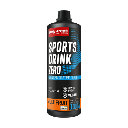Body Attack Sports Drink Zero – Multifruit