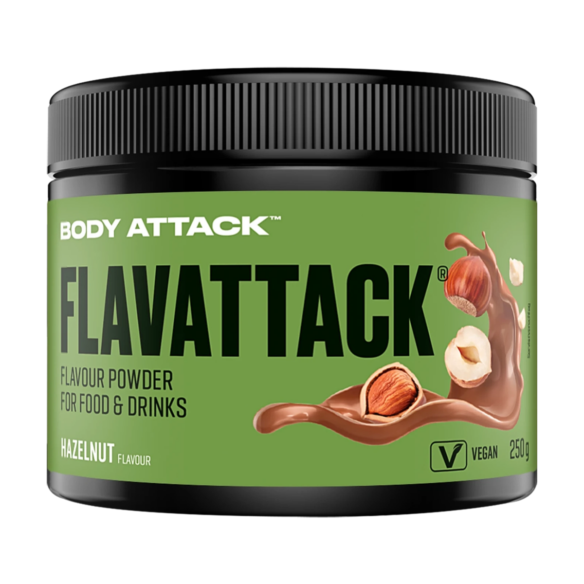 Body Attack Flavattack – Hazelnut Vegan