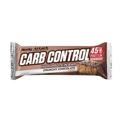 Body Attack Carb Control Proteinriegel – Crunchy Chocolate