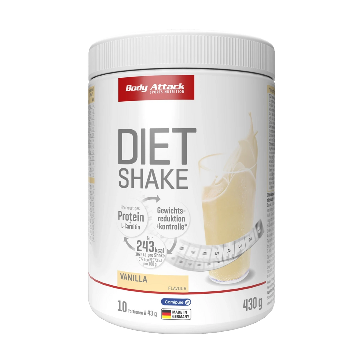 Body Attack Diet Shake – Vanilla