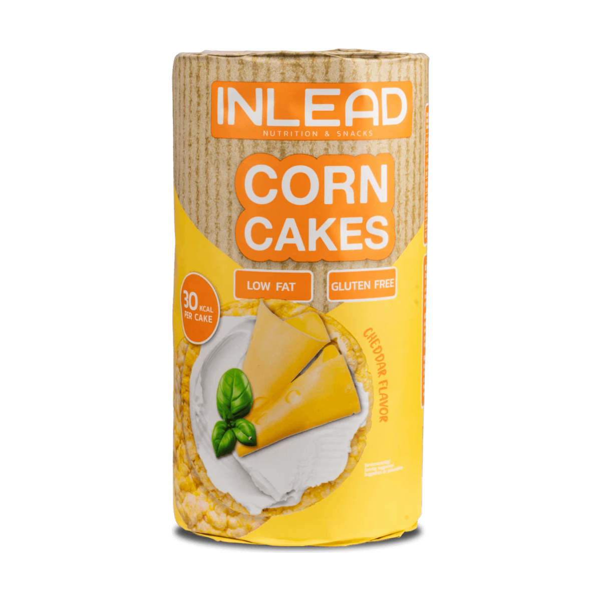 Inlead Corn Cakes – Cheddar Flavor