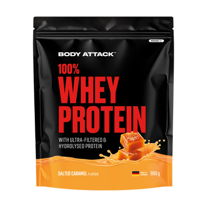 Body Attack 100 % Whey Protein – Salted Caramel