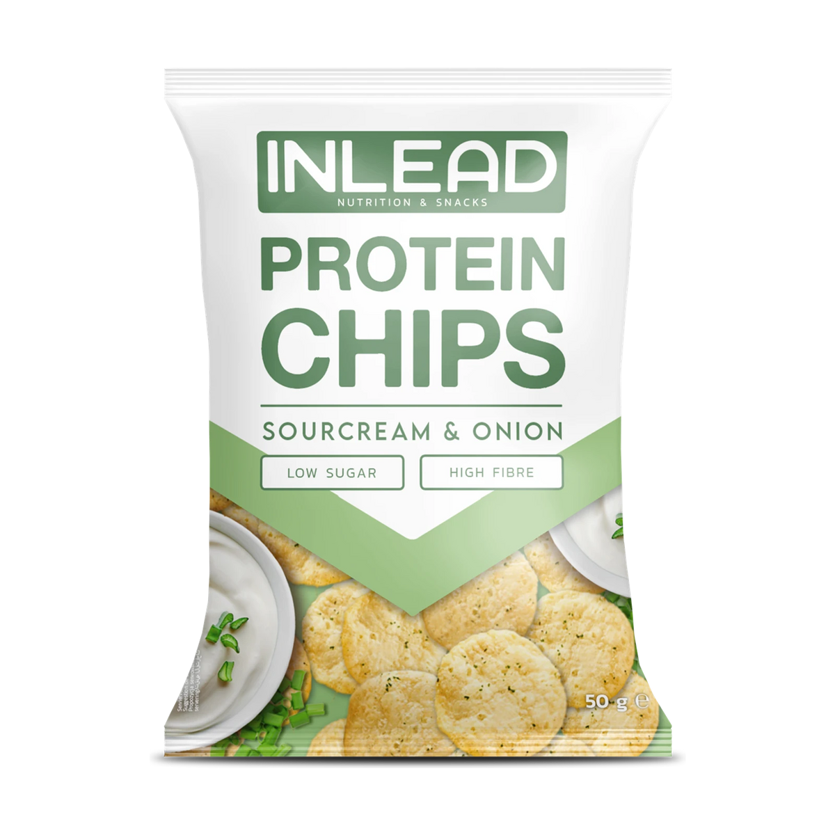 Inlead Protein Chips – Sour Cream & Onion
