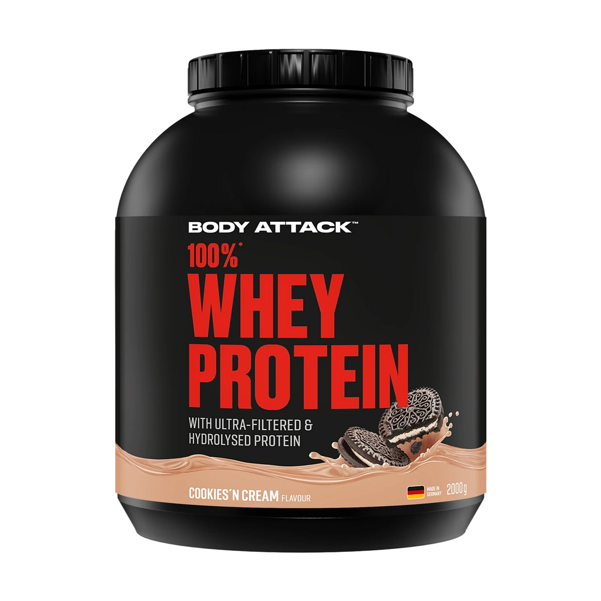Body Attack 100 % Whey Protein – Cookies n Cream