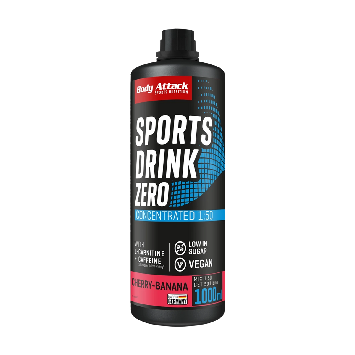 Body Attack Sports Drink Zero – Cherry Banana