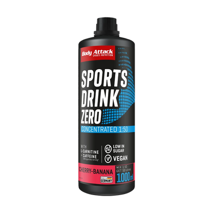 Body Attack Sports Drink Zero – Cherry Banana