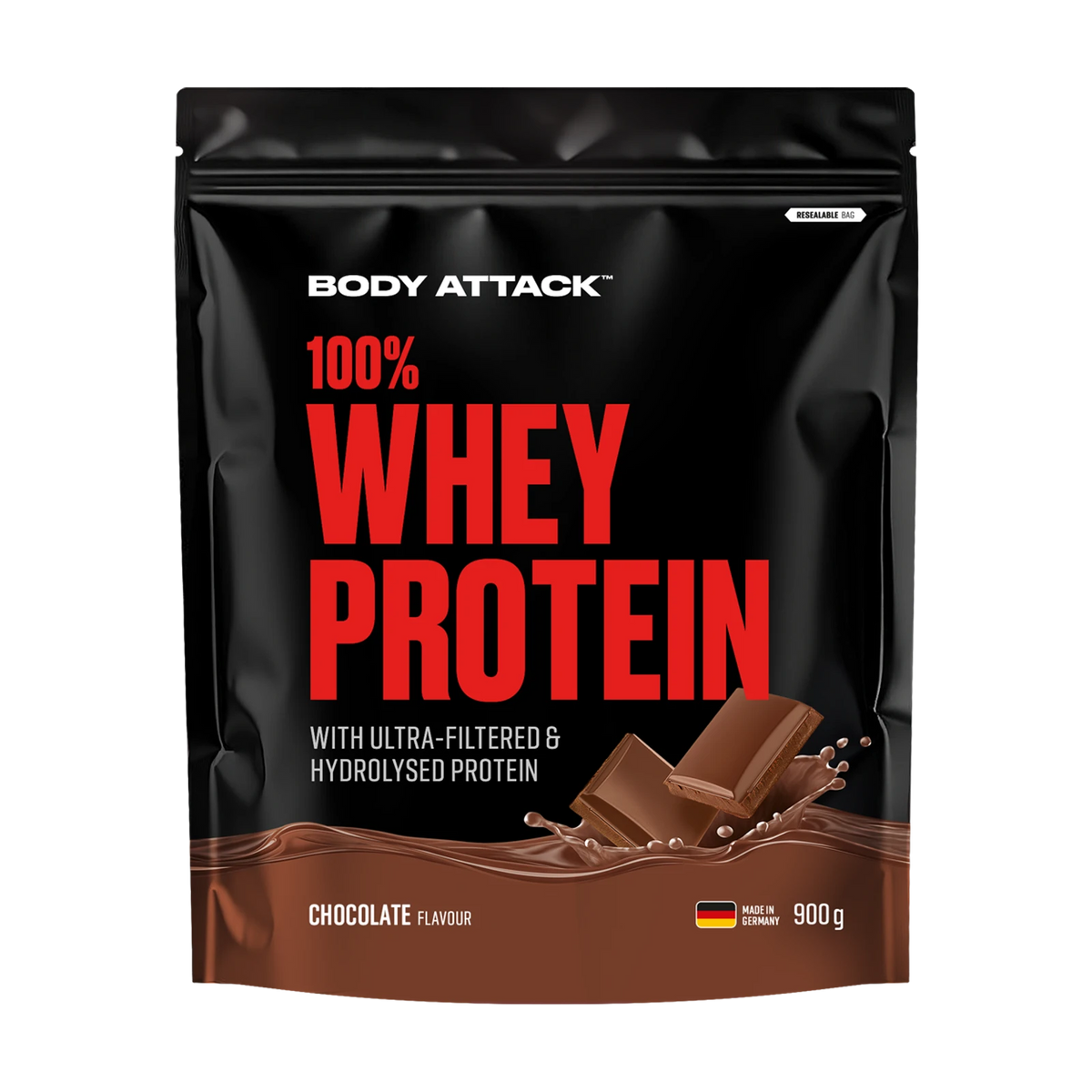 Body Attack 100 % Whey Protein – Chocolate