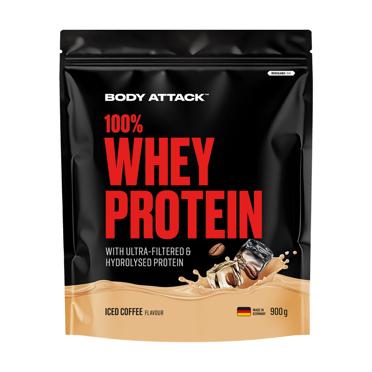 Body Attack 100 % Whey Protein – Iced Coffee