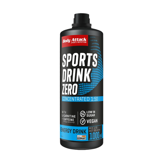 Body Attack Sports Drink Zero – Energy Drink