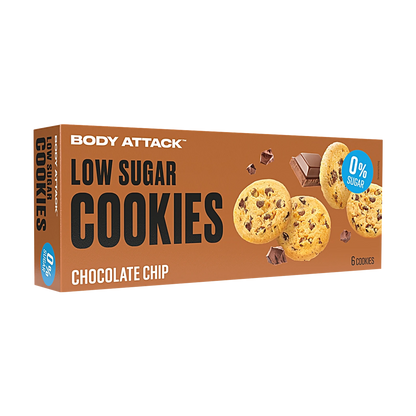 Body Attack Low Sugar Cookies – Chocolate Chip