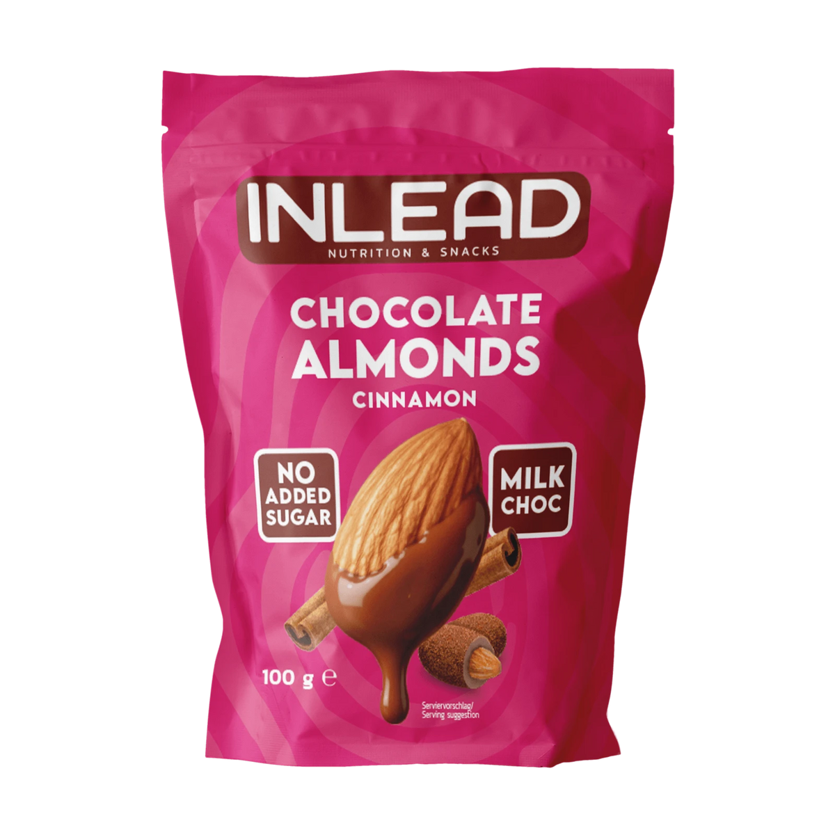 Inlead Chocolate Almonds – Milk Choc Cinnamon