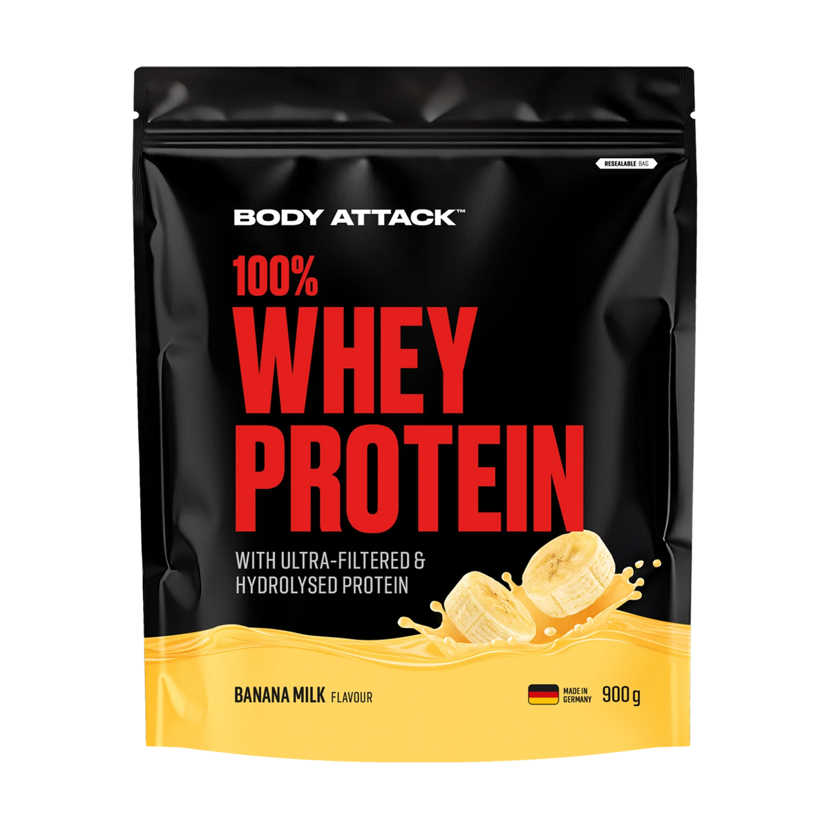 Body Attack 100 % Whey Protein – Banana Milk