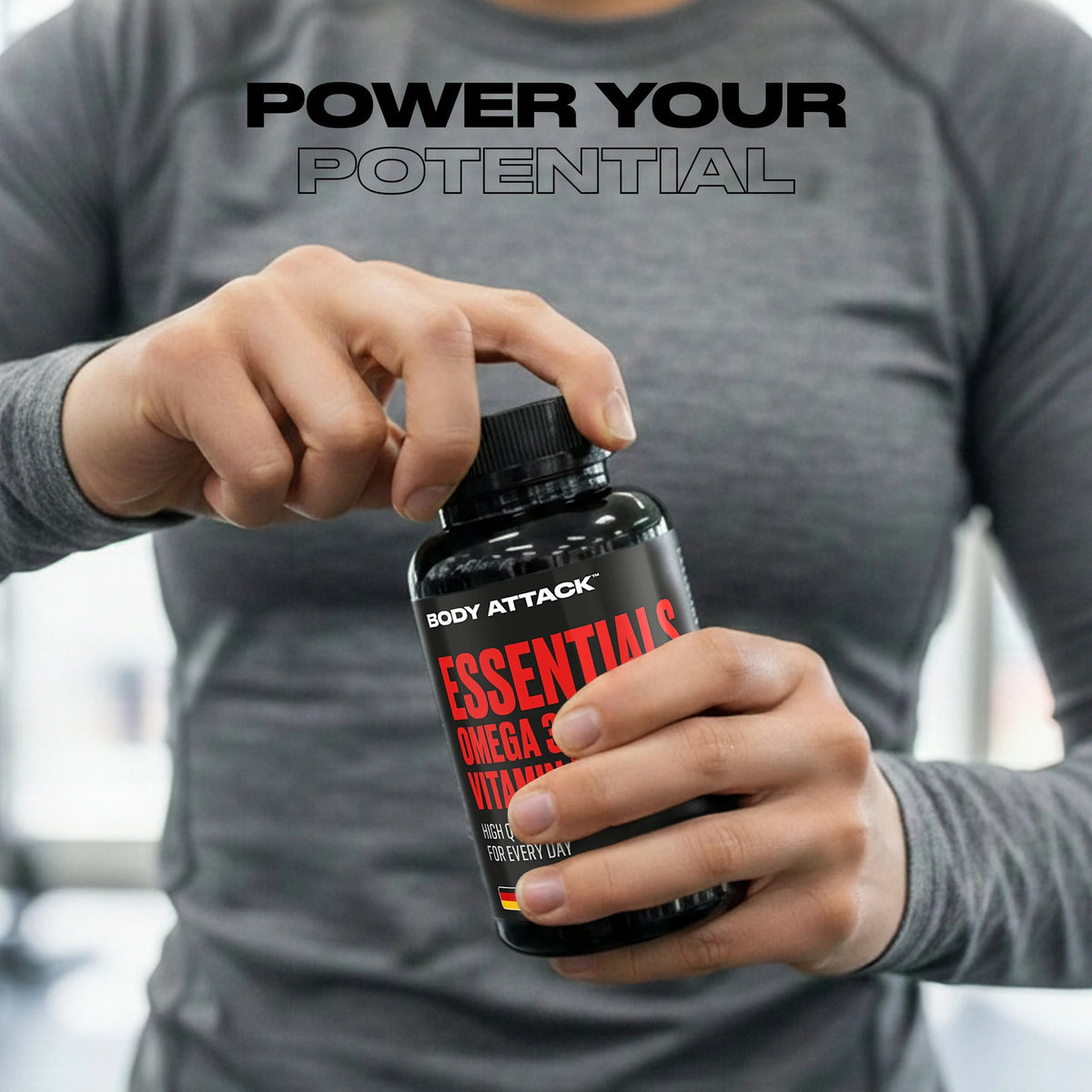 Body Attack Essentials Omega 3 + D3 + K2