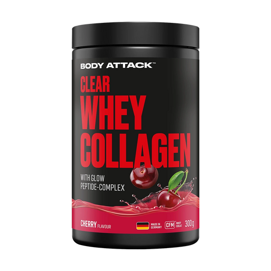 Body Attack Clear Whey Collagen – Cherry