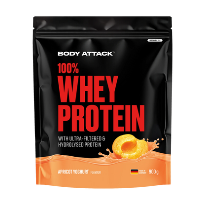 Body Attack 100 % Whey Protein – Apricot Joghurt