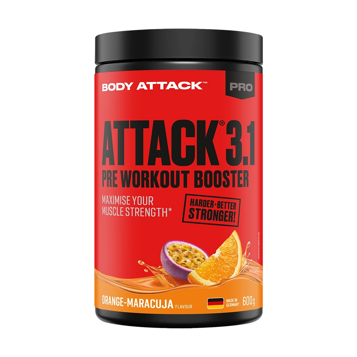 Body Attack Pre Attack 3.1 – Orange Maracuja