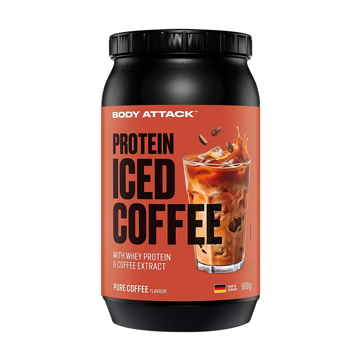 Body Attack Protein Iced Coffee – Pure Coffee