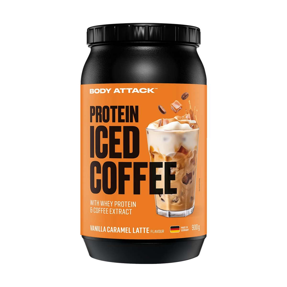 Body Attack Protein Iced Coffee – Vanilla Caramel Latte