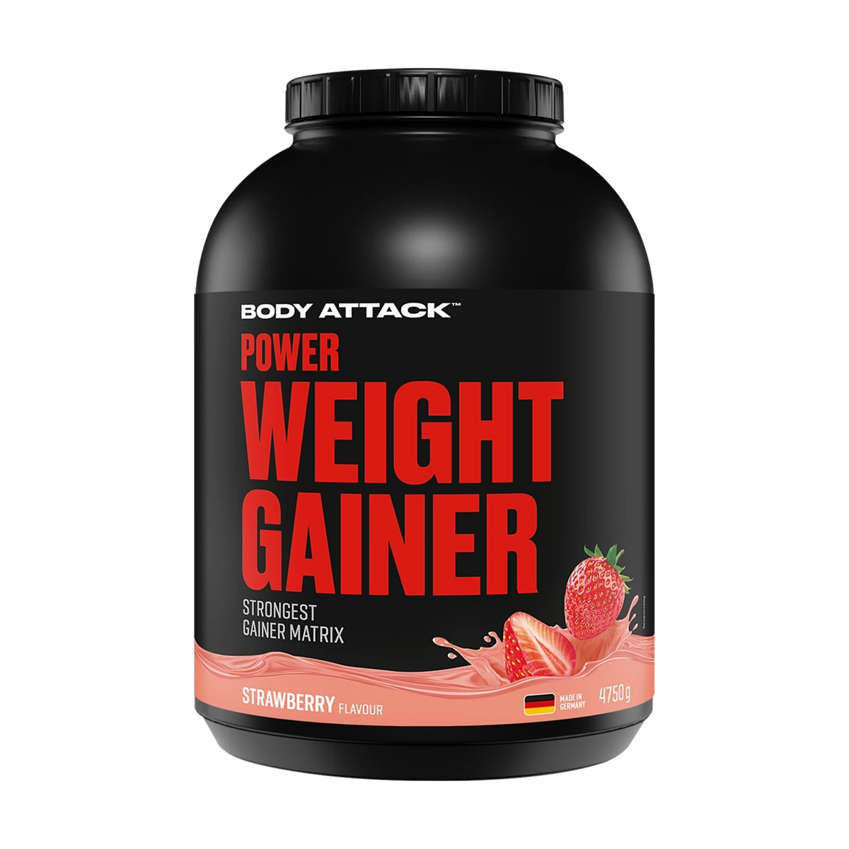 Body Attack Power Weight Gainer – Strawberry