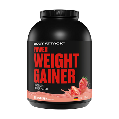Body Attack Power Weight Gainer – Strawberry
