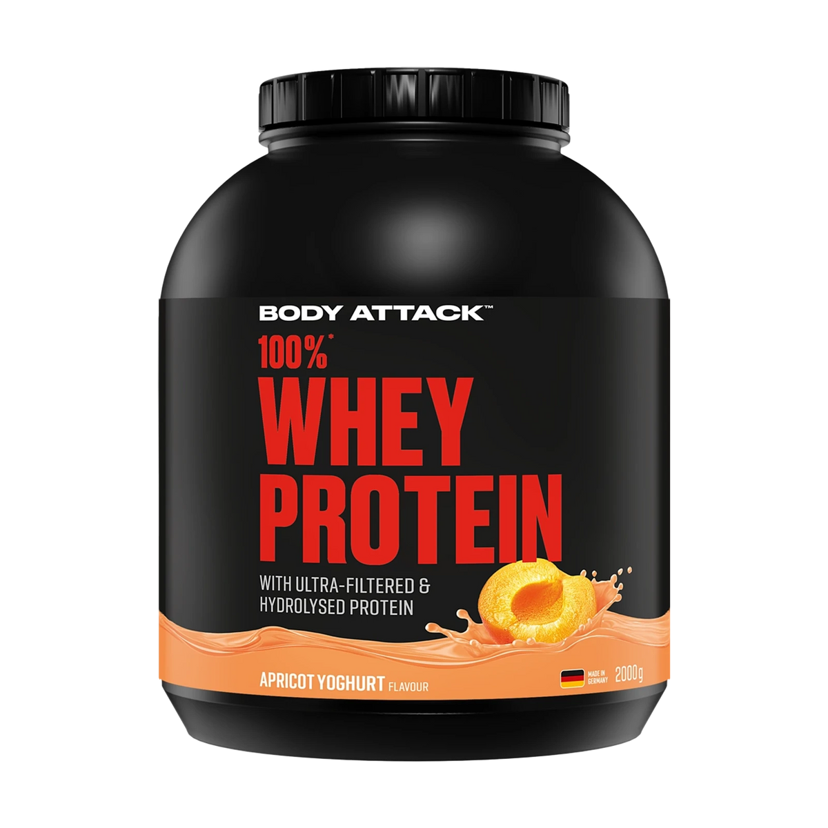 Body Attack 100 % Whey Protein – Apricot Joghurt
