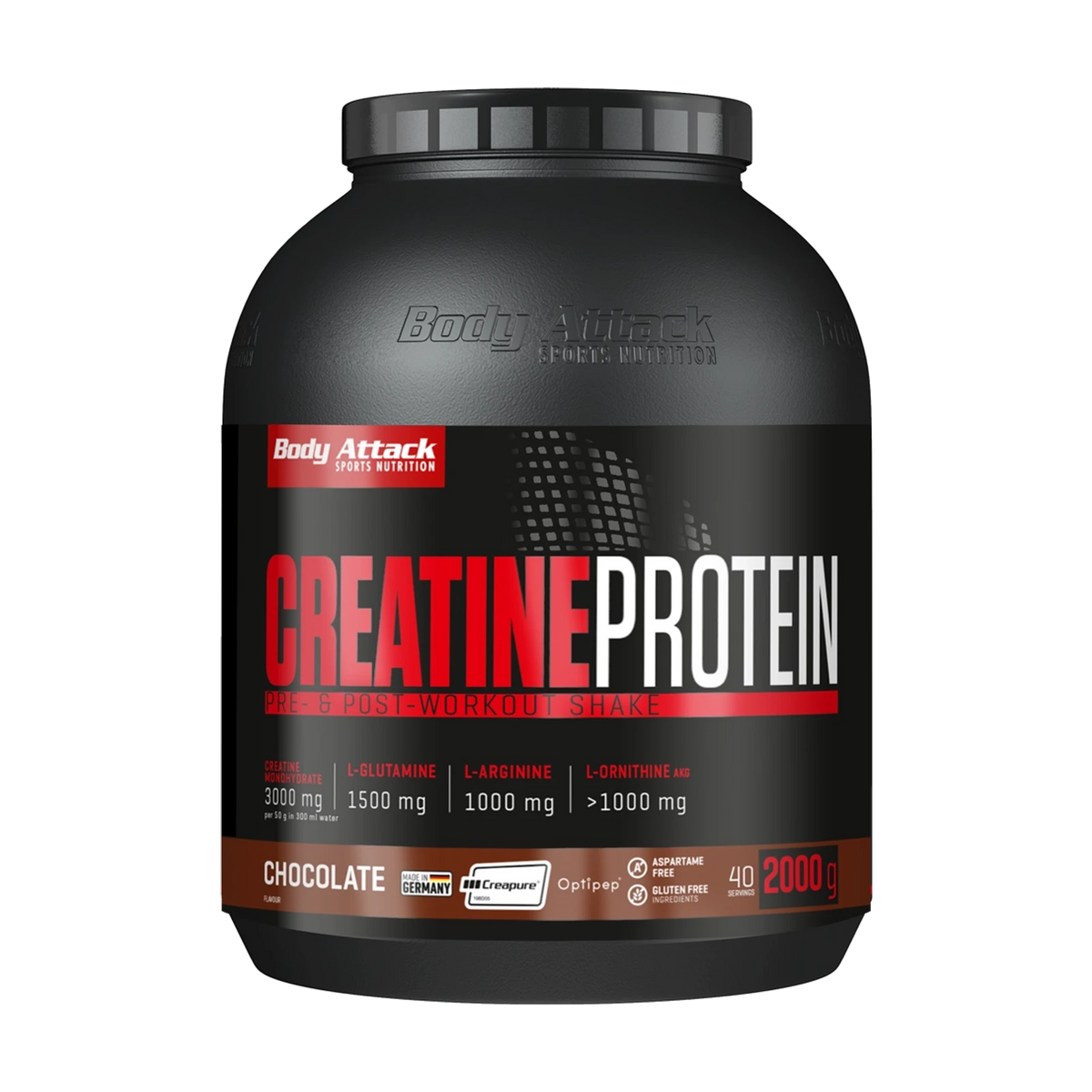 Body Attack Creatine Protein – Chocolate