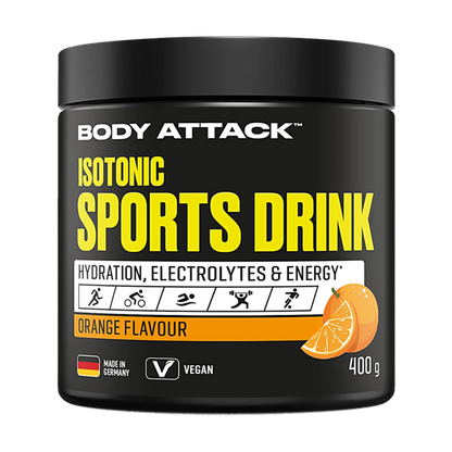 Body Attack Isotonic Sports Drink – Orange