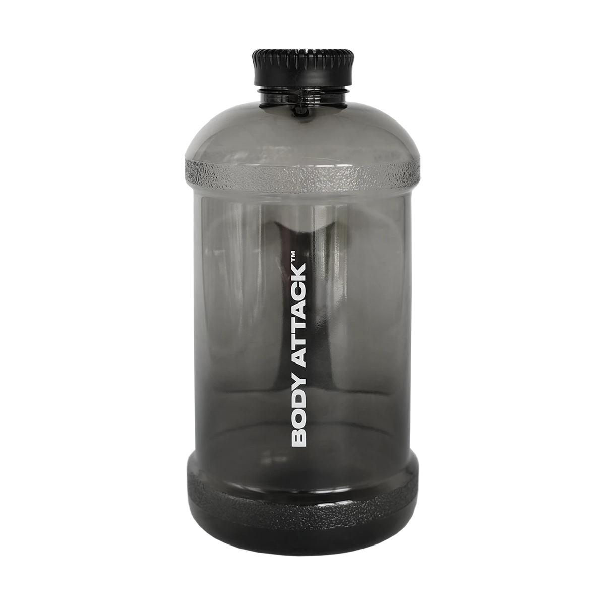 Body Attack Sports Nutrition Trinkgallone – Black Smoke Transparent