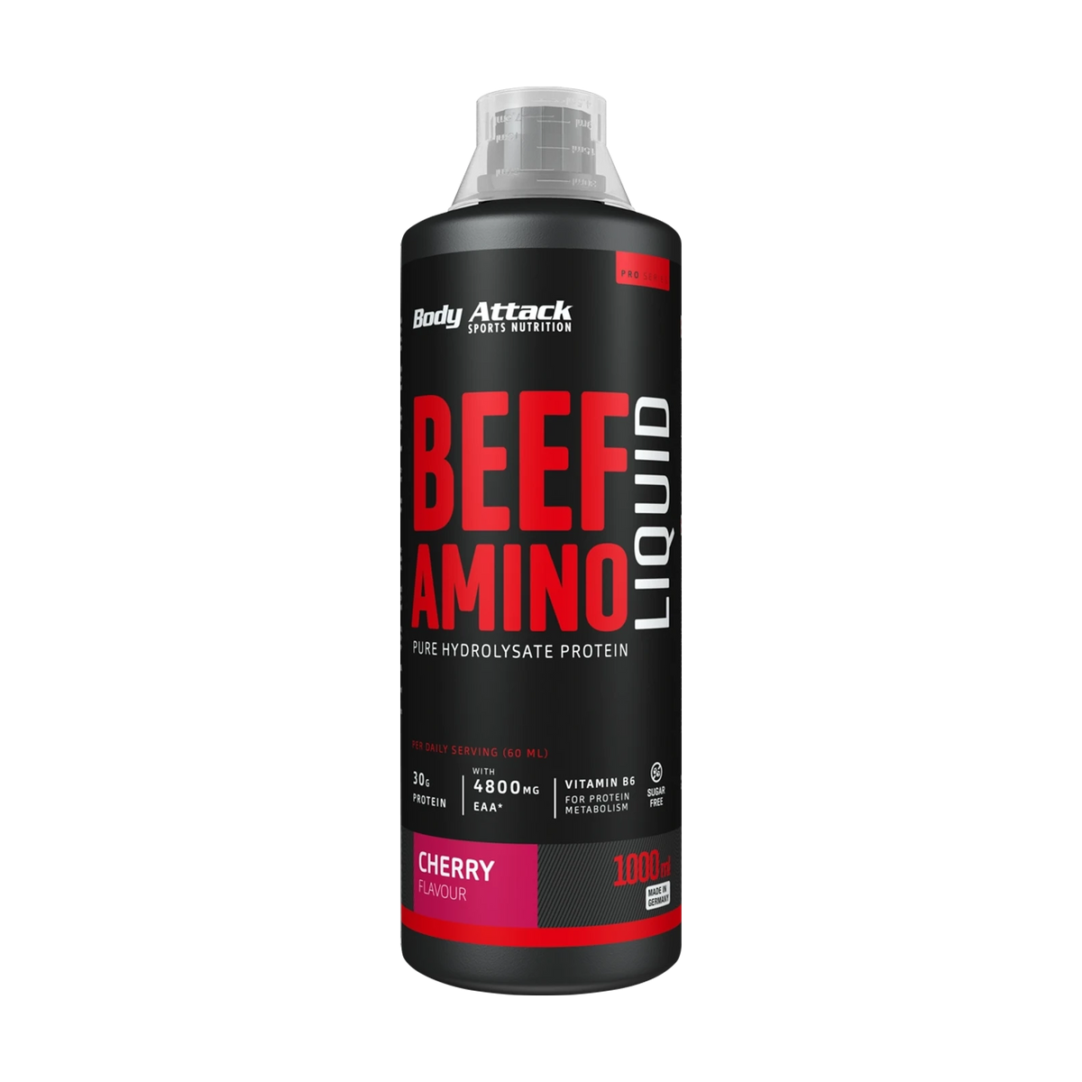 Body Attack Beef Amino Liquid – Cherry
