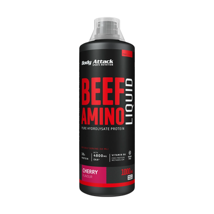 Body Attack Beef Amino Liquid – Cherry