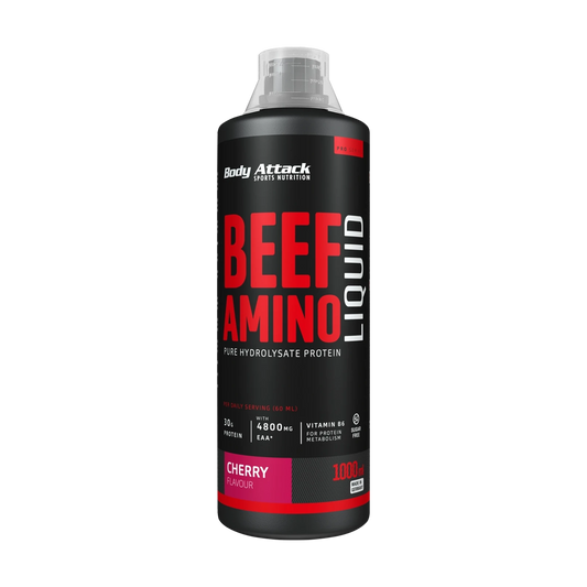 Body Attack Beef Amino Liquid – Cherry