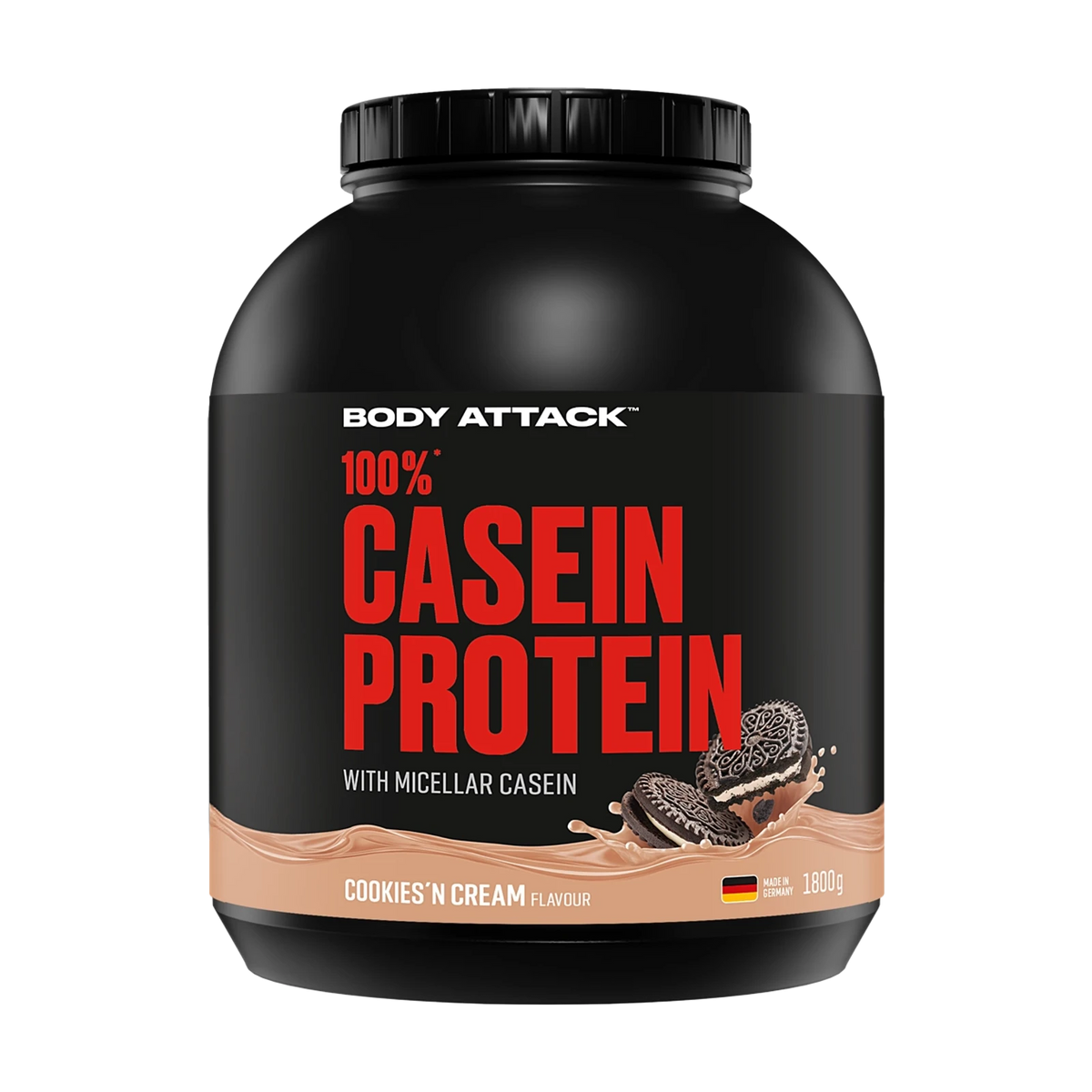 Body Attack 100 % Casein Protein – Cookies n Cream