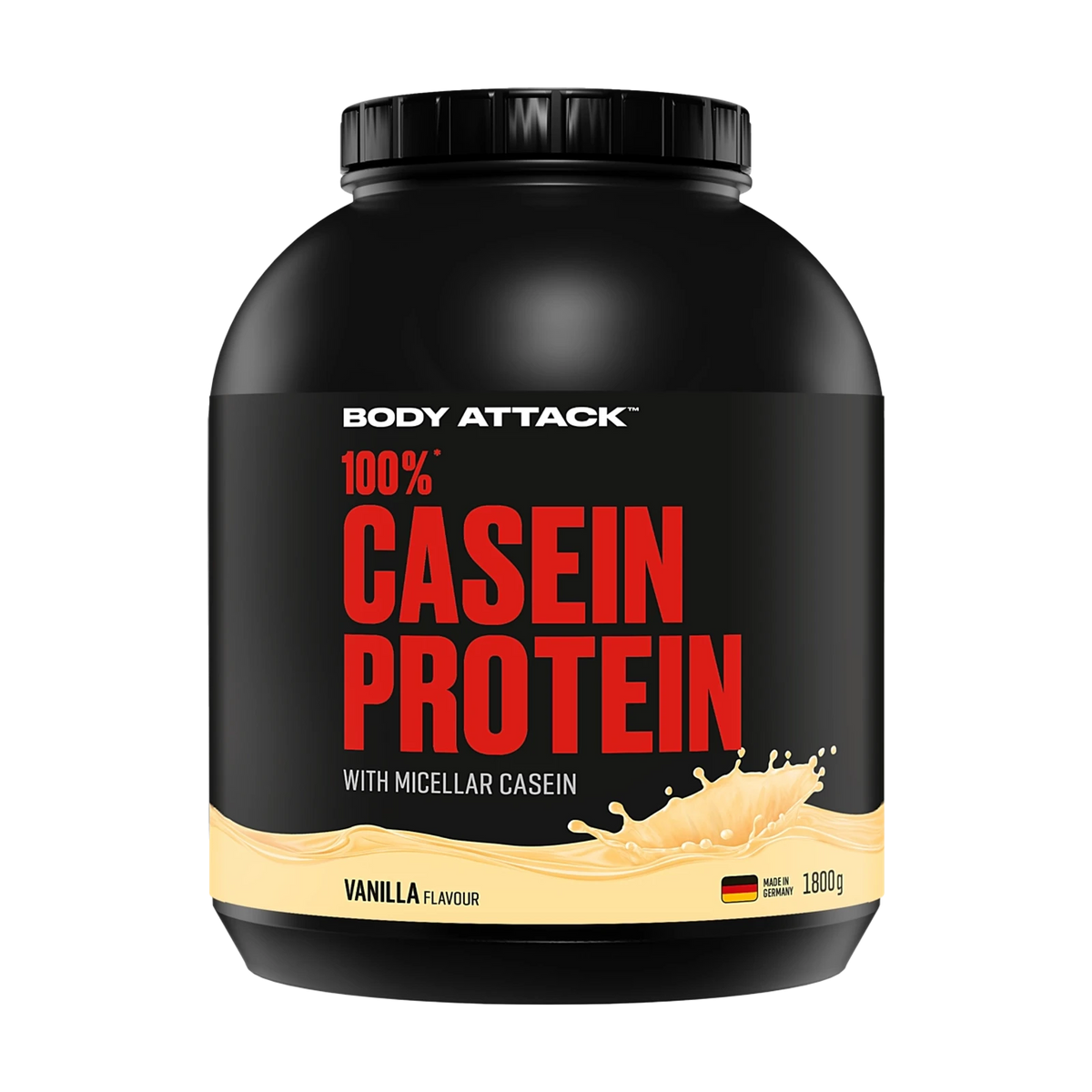 Body Attack 100 % Casein Protein – Vanilla