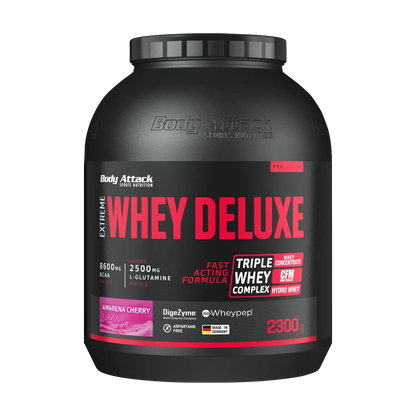 Body Attack Extreme Whey Deluxe – Amarena Cherry