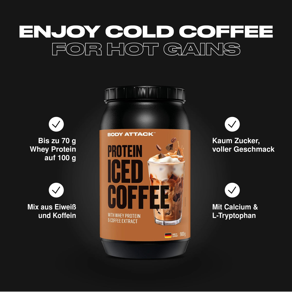 Body Attack Protein Iced Coffee