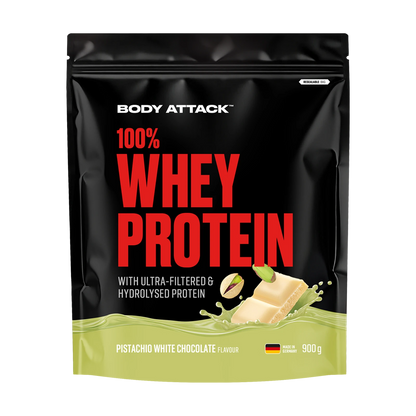 Body Attack 100 % Whey Protein – Pistachio White Chocolate