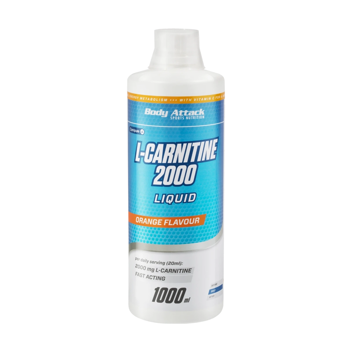 Body Attack L-Carnitine Liquid 2000 – Orange