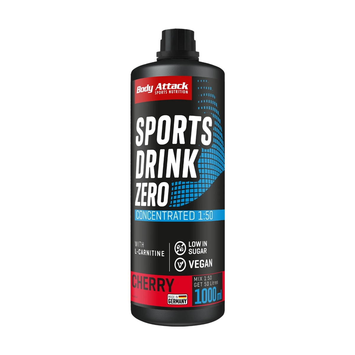 Body Attack Sports Drink Zero – Cherry