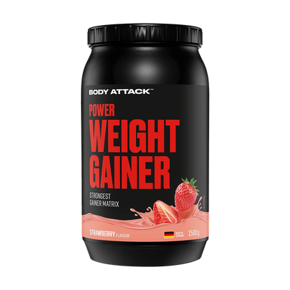 Body Attack Power Weight Gainer – Strawberry