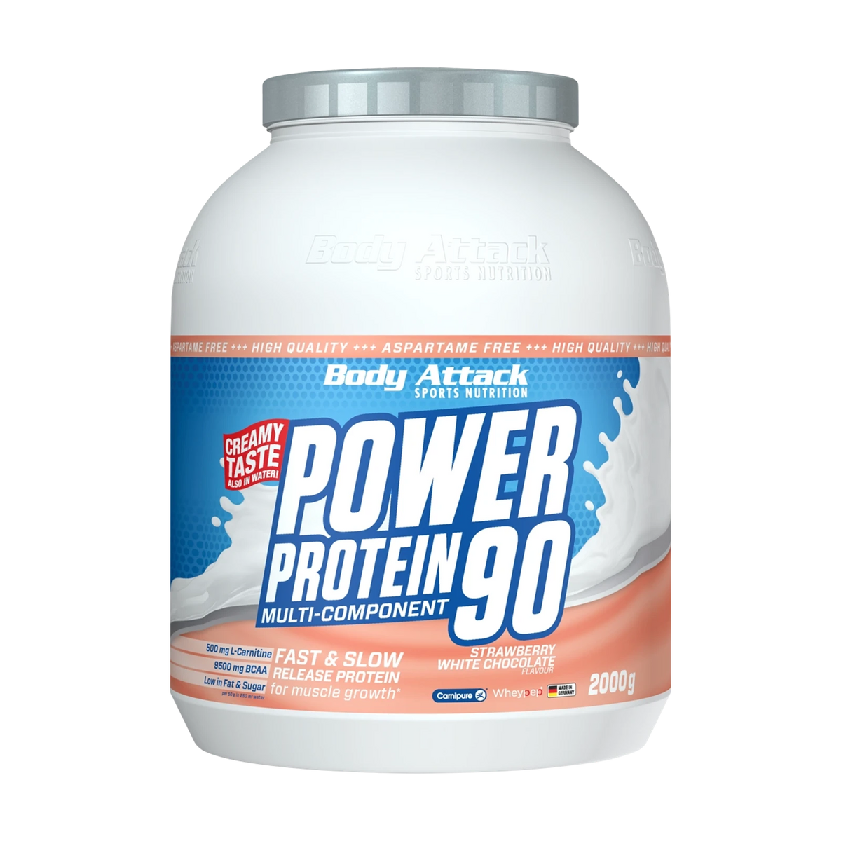 Body Attack Power Protein 90 – Strawberry White Chocolate