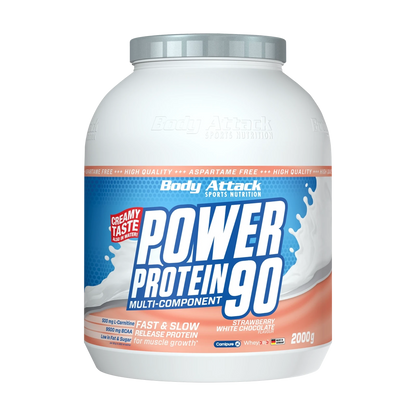 Body Attack Power Protein 90 – Strawberry White Chocolate