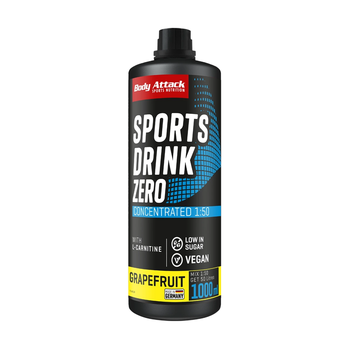 Body Attack Sports Drink Zero – Grapefruit