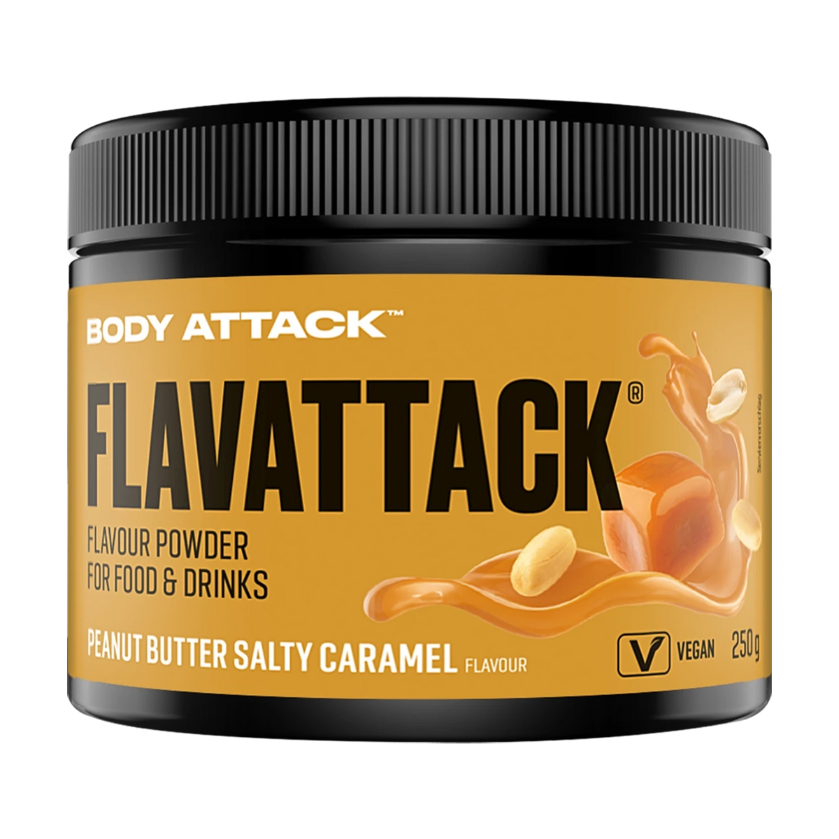 Body Attack Flavattack – Peanut Butter Salty Caramel Vegan