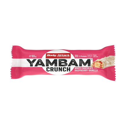 Body Attack Yambam Crunch – White Chocolate Raspberry Vanilla Crunch