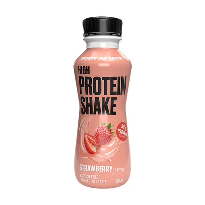 Body Attack High Protein Shake – Strawberry